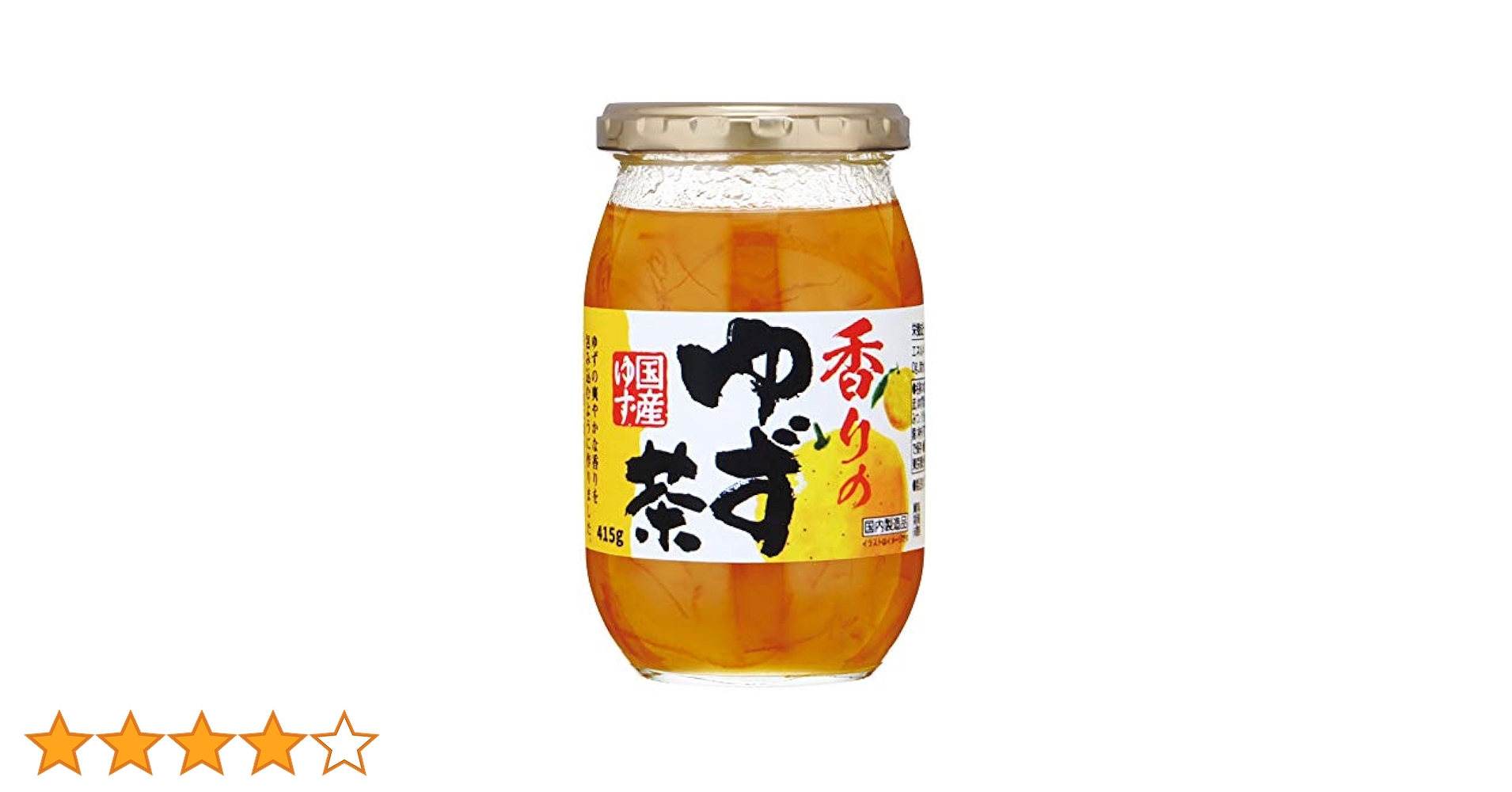 Amazon.co.jp: 加藤美蜂園本舗 香りのゆず茶 415g : 食品・飲料